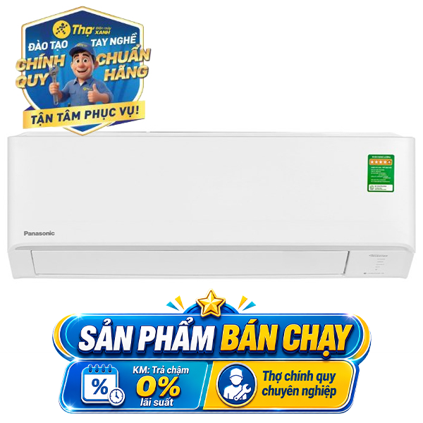 Máy lạnh Panasonic Inverter 1 HP CU/CS-PU9AKH-8